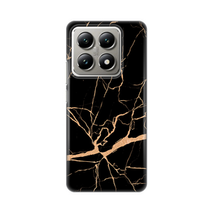Silikonska maska / futrola print za Xiaomi 14T All crni.