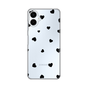 Silikonska maska / futrola print ultra tanka za Samsung A065F Galaxy A06 Hearts.