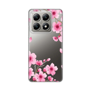 Silikonska maska / futrola print ultra tanka za Xiaomi 14T Rose Flowers.