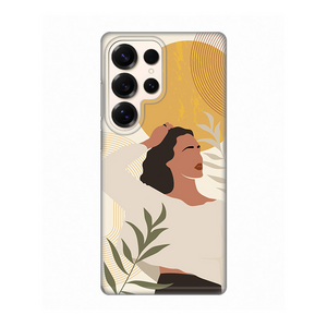 Silikonska maska / futrola print ultra tanka za Samsung S938 Galaxy S25 Ultra Boho Girl.