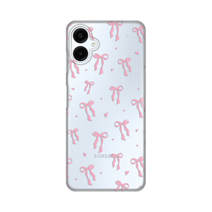 Silikonska maska / futrola print ultra tanka za Samsung A065F Galaxy A06 Cute Bow.