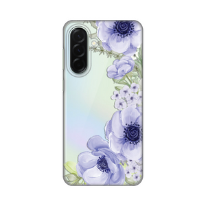 Silikonska maska / futrola print ultra tanka za Samsung A366 Galaxy A36 5G Blue Roses.