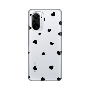 Silikonska maska / futrola print ultra tanka za Xiaomi Poco F3 Hearts.