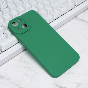 Maska / futrola Silikon Pro Camera za iPhone 14 tamno zelena.