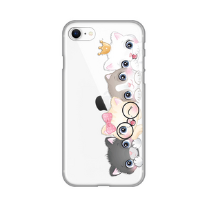 Silikonska maska / futrola print ultra tanka za iPhone 7/8/SE (2020)/SE (2022) Cats.