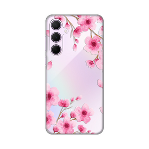 Silikonska maska / futrola print ultra tanka za Samsung A356B Galaxy A35 5G Rose Flowers.