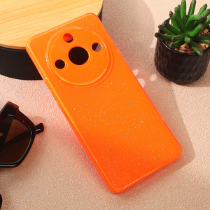 Maska / futrola Sparkle Dust za Huawei Honor Magic 6 lite narandzasta.