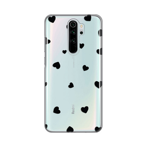Silikonska maska / futrola print ultra tanka za Xiaomi Redmi Note 8 Pro Hearts.