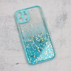 Maska / futrola Frame Glitter za iPhone 12 Pro Max 6.7 mint.
