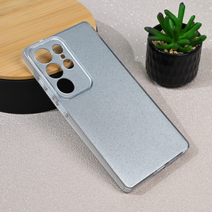 Maska / futrola Sparkle Dust za Samsung S938 Galaxy S25 Ultra srebrna.