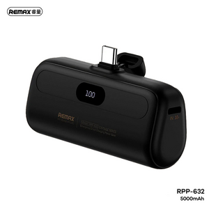 Back Up Baterija prenosiva baterija REMAX Capsule series RPP-632 2A Type C 5000mAh siva.