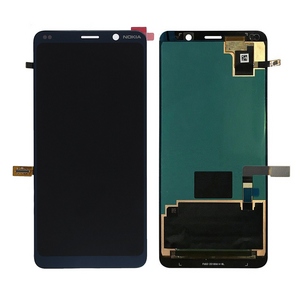 LCD displej za Nokia 9 Pure View+touchscreen tamno plavi OEM.