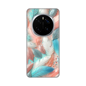 Silikonska maska / futrola print za Huawei Honor Magic 7 Pro Pastel Feathers.