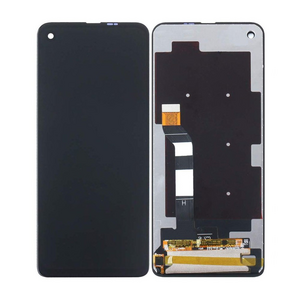 LCD displej za Motorola Moto One Vision + touchscreen crni.