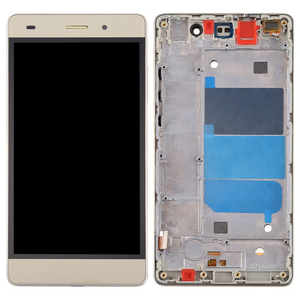 LCD displej za Huawei P8 Lite + touchscreen + frame Gold.