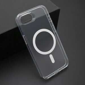 Maska / futrola COLOR FRAME MagSafe za iPhone 16e providna (MS).