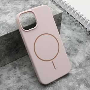 Maska / futrola FLEX MagSafe za iPhone 14 (6.1) roze (MS).