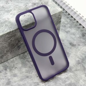 Maska / futrola SILKY MAGSAFE mat za iPhone 13 (6.1) ljubicasta (MS).