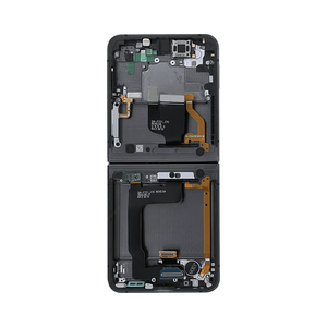 LCD displej za Samsung F721/Galaxy Z Flip 4 + touchscreen + frame Graphite Gray Service Pack original/GH82-29440A.