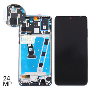 LCD displej za Huawei P30 Lite + touchscreen + frame crni (Version 24MP).