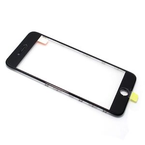 Staklo touchscreen-a za Iphone 8 Plus sa frejmom + oca crni (MS).