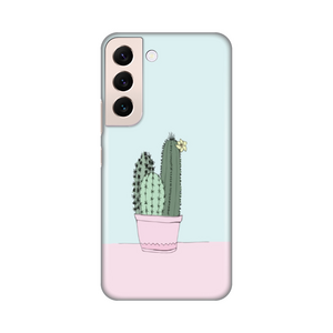 Silikonska maska / futrola print za Samsung Galaxy S22 Cactus.