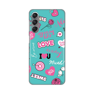 Silikonska maska / futrola print za Samsung A245 Galaxy A24 4G Love.