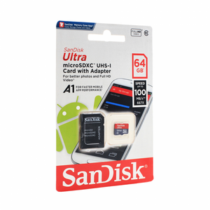 Memorijska Kartica SanDisk SDHC 64GB Ultra Micro 100MB/s Class 10 sa adapterom CN.