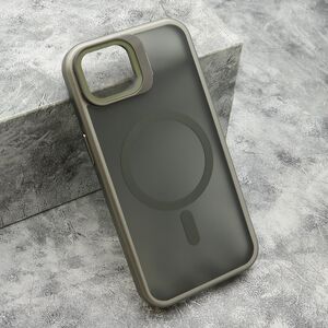 Maska / futrola DARK DROP MagSafe za iPhone 16e siva (MS).