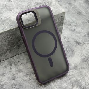 Maska / futrola DARK DROP MagSafe za iPhone 16e ljubicasta (MS).