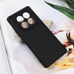 Maska / futrola Teracell Soft Velvet za Xiaomi Redmi Note 14 Pro 4G (EU) crna.