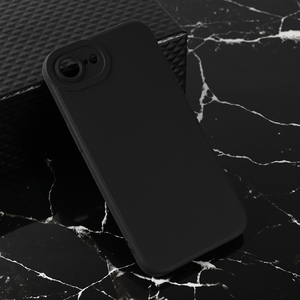 Silikonska maska / futrola Teracell Giulietta za iPhone 16e 6.1 mat crna.