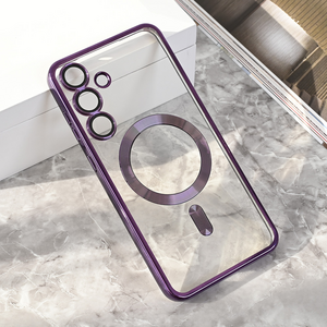 Maska / futrola Magsafe Lux za Samsung S936 Galaxy S25 Plus ljubicasta.
