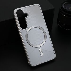 Maska / futrola ZEN SHIELD MagSafe za Samsung S931 Galaxy S25 5G srebrna (MS).