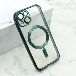 Maska / futrola CAMERA PROTECT MagSafe za iPhone 15 zelena (MS).