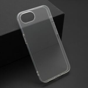 Silikonska maska / futrola ultra tanka PROTECT silikon za iPhone 16e providna (bela) (MS).