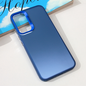 Maska / futrola providna za Samsung Galaxy A34 5G 5G plava.