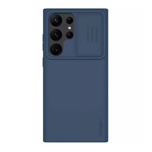 Maska / futrola Nillkin Cam Shield Silky za Samsung Galaxy S23 Ultra plava (MS).