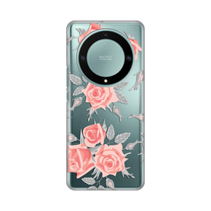 Silikonska maska / futrola print ultra tanka za Huawei Honor Magic 5 Lite Elegant Roses.