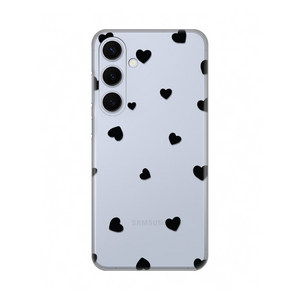 Silikonska maska / futrola print ultra tanka za Samsung S926B Galaxy S24 Plus Hearts.