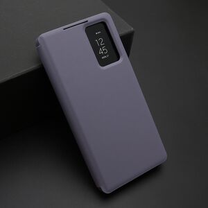 Maska / futrola na preklop Smart Window za Samsung S938 Galaxy S25 Ultra 5G ljubicasta (MS).