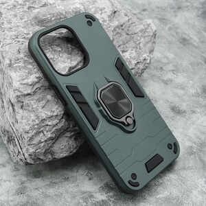 Maska / futrola Square Ring za iPhone 15 Pro Max (6.7) zelena (MS).