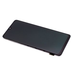 LCD displej za Samsung A415F Galaxy A41 + Touch screen + frame crni OLED (MS).
