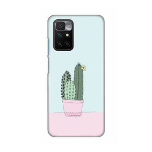 Silikonska maska / futrola print za Xiaomi Redmi 10/Redmi 10 Prime Cactus.