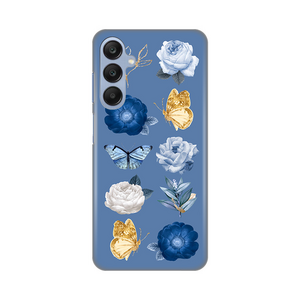 Silikonska maska / futrola print za Samsung A256 Galaxy A25 5G Dusty Blue.
