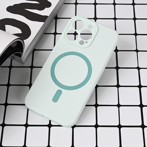Maska / futrola Magsafe Pure color za iPhone 14 Pro mint.