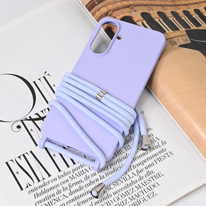 Maska / futrola Crossbody za Samsung A566 Galaxy A56 ljubicasta.