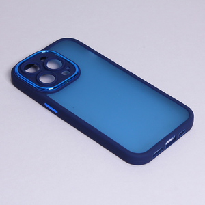 Maska / futrola Shining Camera za iPhone 14 Pro plava.