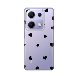 Silikonska maska / futrola print ultra tanka za Xiaomi Redmi 14s Hearts.