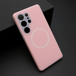 Maska / futrola PASTEL COLOR MagSafe za Samsung S938 Galaxy S25 Ultra 5G roze (MS).